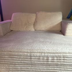 Soft White Cloud Couch