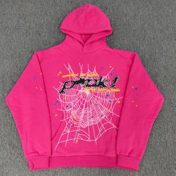 Pink sp5der hoodie P*NK V1