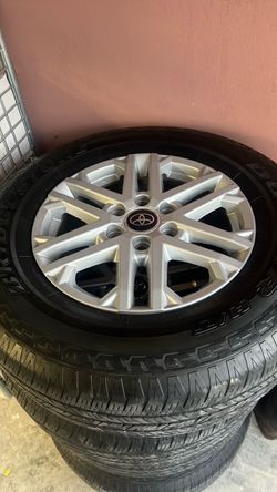 Toyota OEM Wheel with Bridgestone Tire
