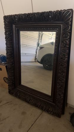 Brown Mirror 53x40