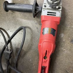 Milwaukee 11 Amp Corded 4-1/2 in. Small Angle Grinder with Lock-On Paddle Switch