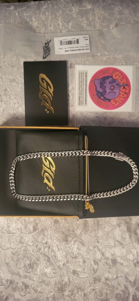 GLD Men's Chain 7 Available Miami Cuban Link / Micro Cuban Link Gold + White Gold Jewelry