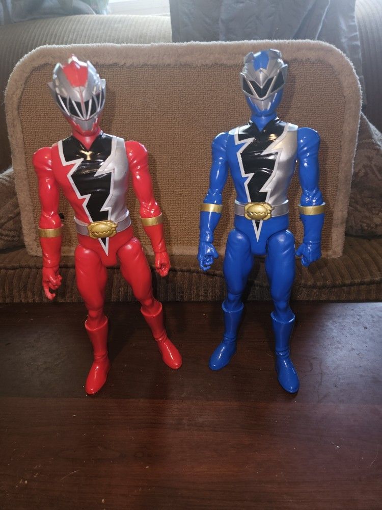 Red And Blue Power Ranger