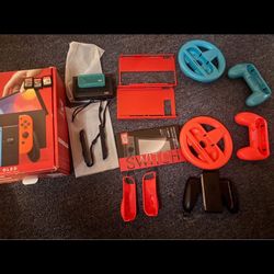 nintendo switch games + accessories 