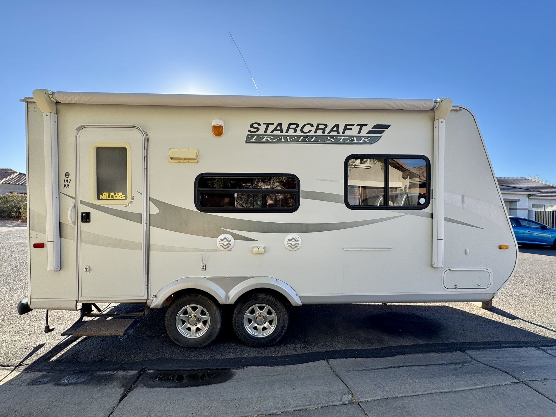 Starcraft Rv Van 2010 Starcraft Travel Star 197RB Hybrid Camper Trailer for Sale in ...