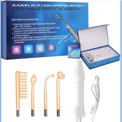 MYSWEETY High F Rrequncy Portable Handheld Facial Skin Care Wand Machine
