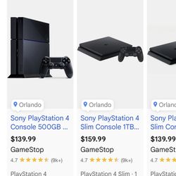 Playstation 4 Gaming Console