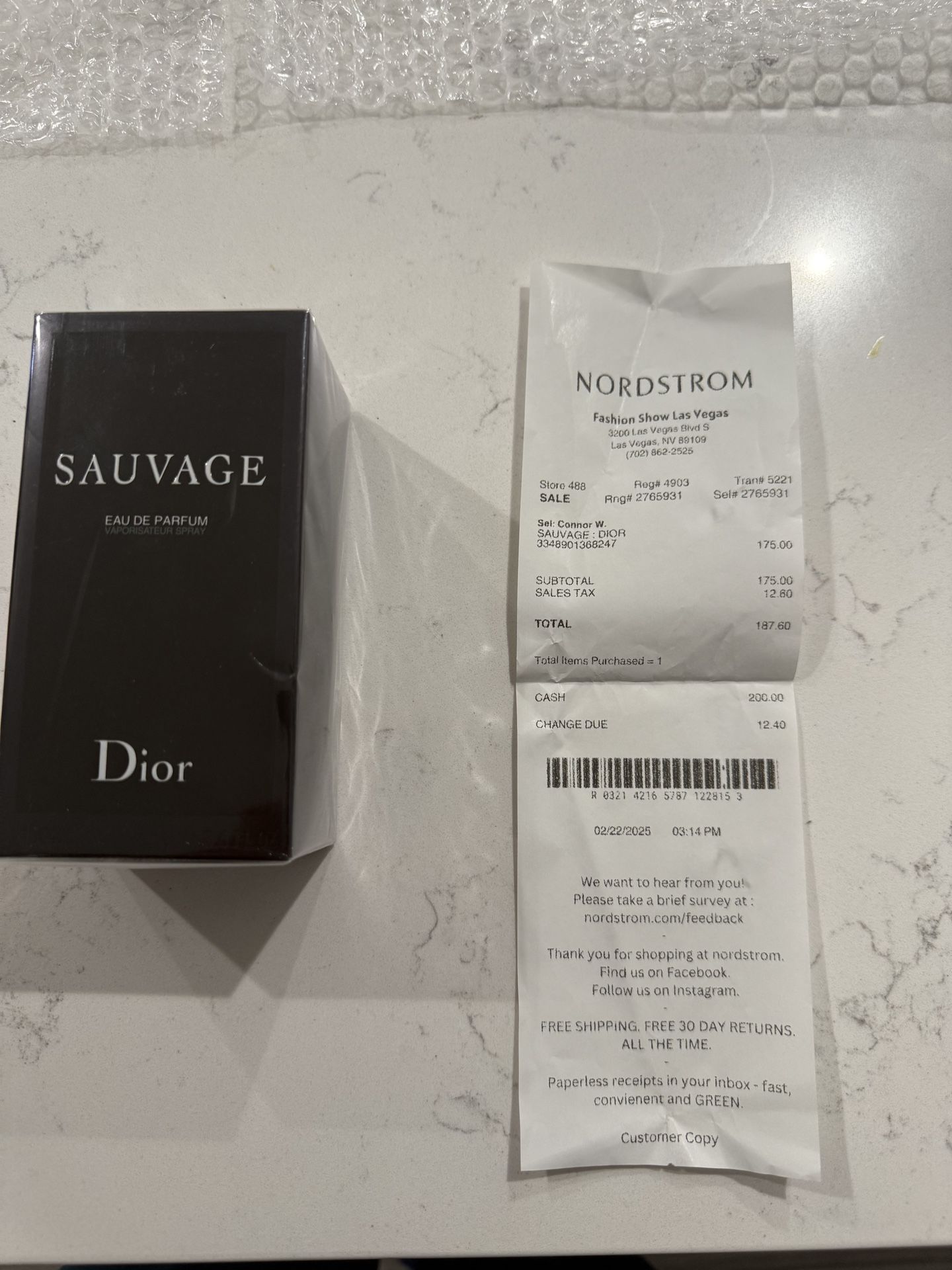 Dior Sauvage Cologne