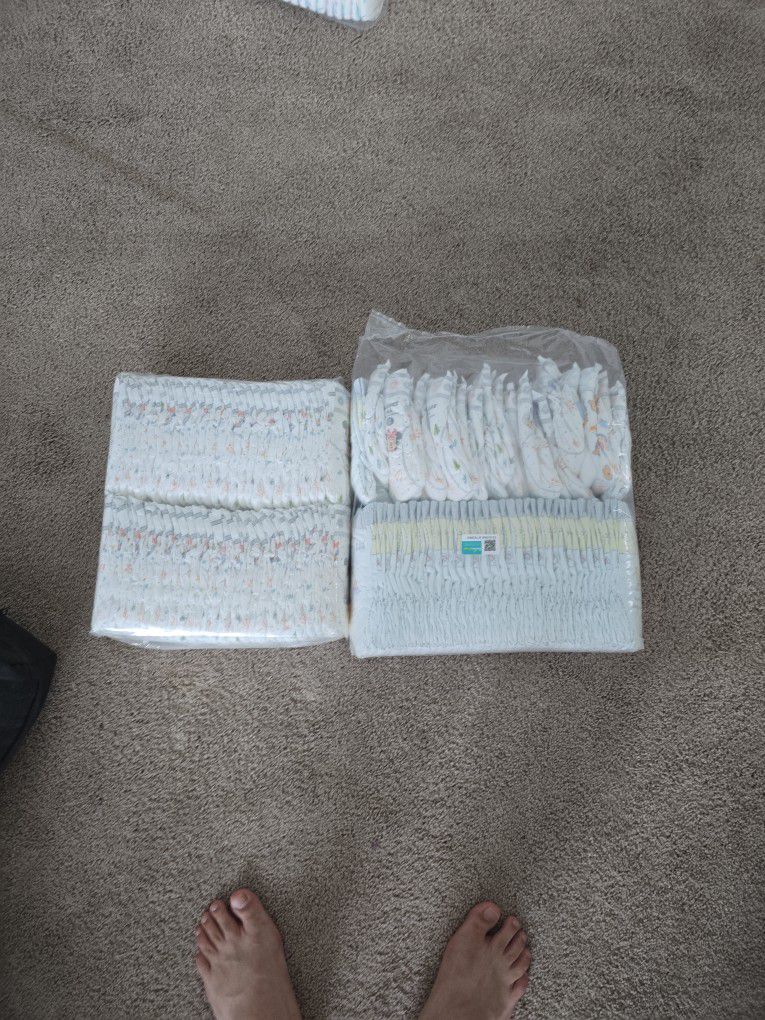 Diapers Size 2 (New)