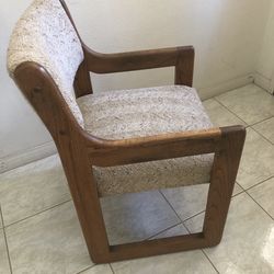 Oak chairs (set of four )