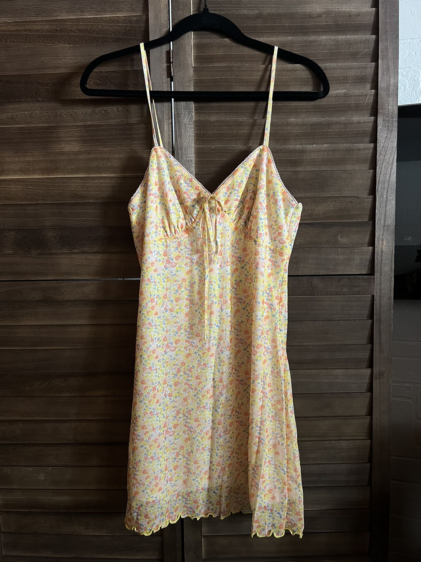Y2K Floral Slip Summer Dress