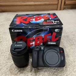 Canon EOS Rebel T6i DSLR Camera 