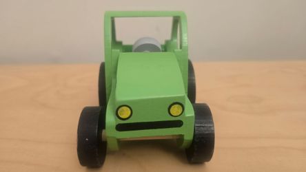 Montessori Wooden Car Toddler Toy