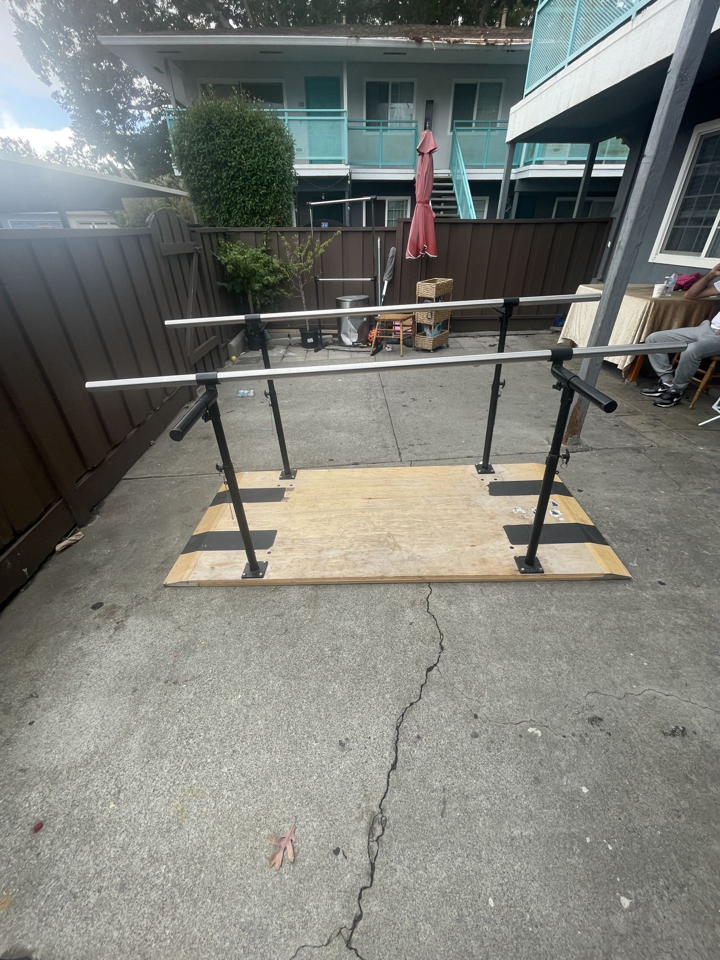 Clinton Parallel Bars And Platform