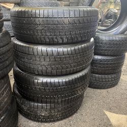 4 Tires Size 225 55 R19 