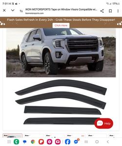 Window Visors GMC Yukon  21-24 #140