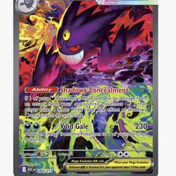 Mega Gengar ex 284/217 Special Illustration Holo PSA 10