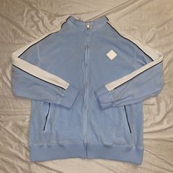 RARE! Nike Vintage (VTG) LeBron L23 Velour Jacket "Baby Blue" - Size XL