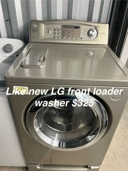 Nice LG front loader washer