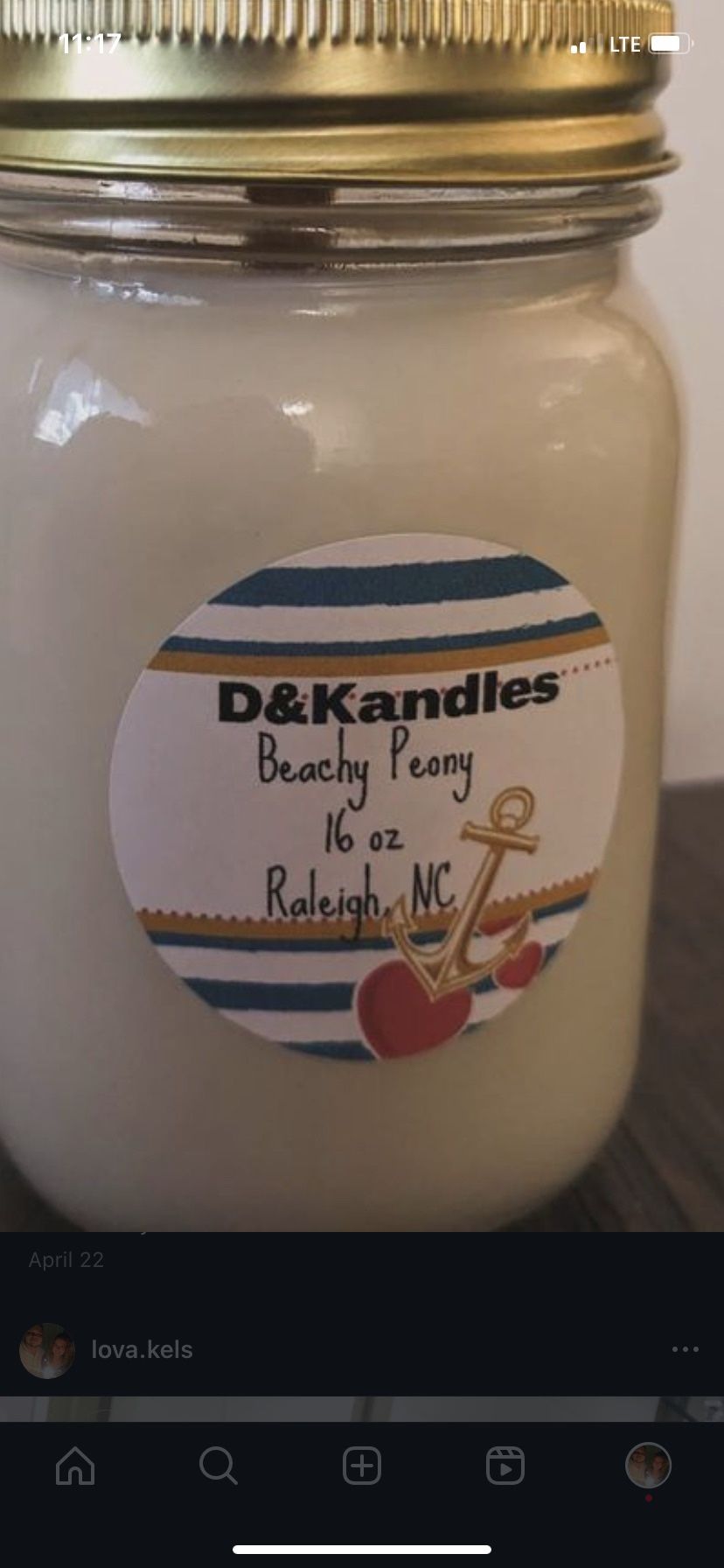 D&Kandles 16oz