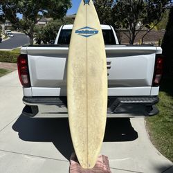 6’8” Dahlberg Tri-fin Surfboard 