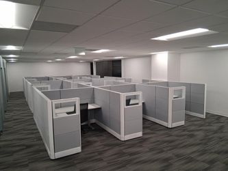 Ethospace 6x6 or Any Size HAT desk 54in Tall