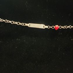 Name Tag Kids 925 Sterling Silver Bracelet