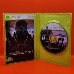 Too Human, Xbox 360 - CIB [Microsoft Employee Owned] Tested & Working