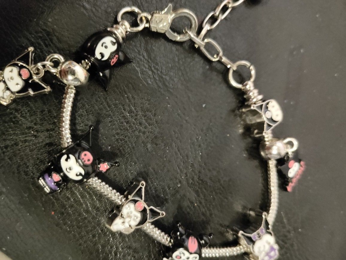 Kuromi Charm Bracelet