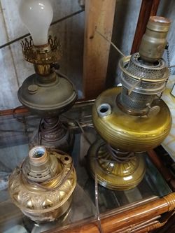 Oil And Eletric Lamps