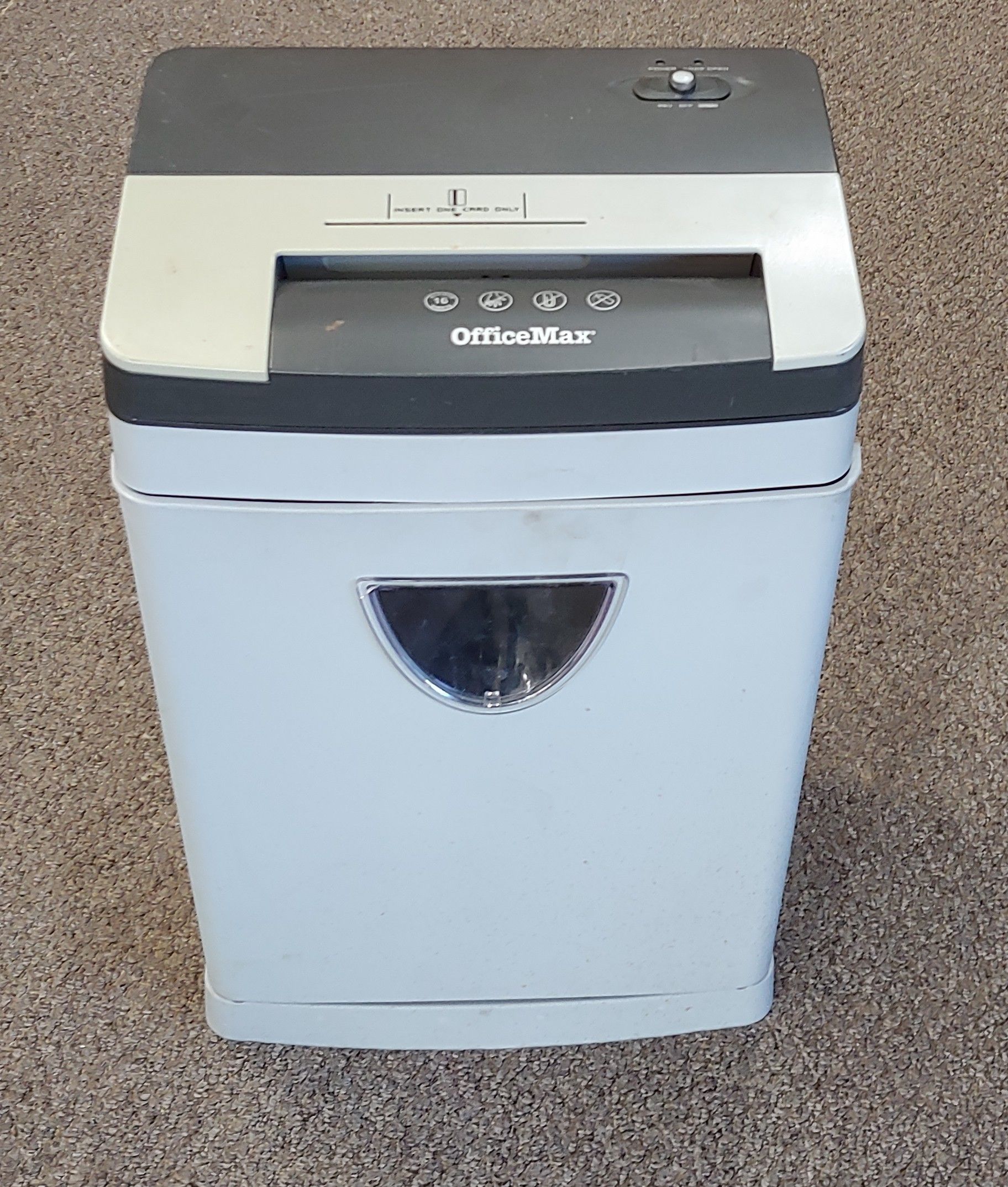 Large Office Max Paper Shredder OM96141