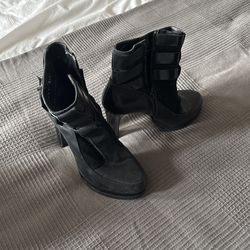 Black Platform Heels