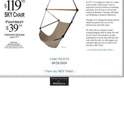 The Original Hanging Air Chair 