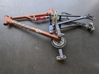 KHS mountain bike frame w/suspension