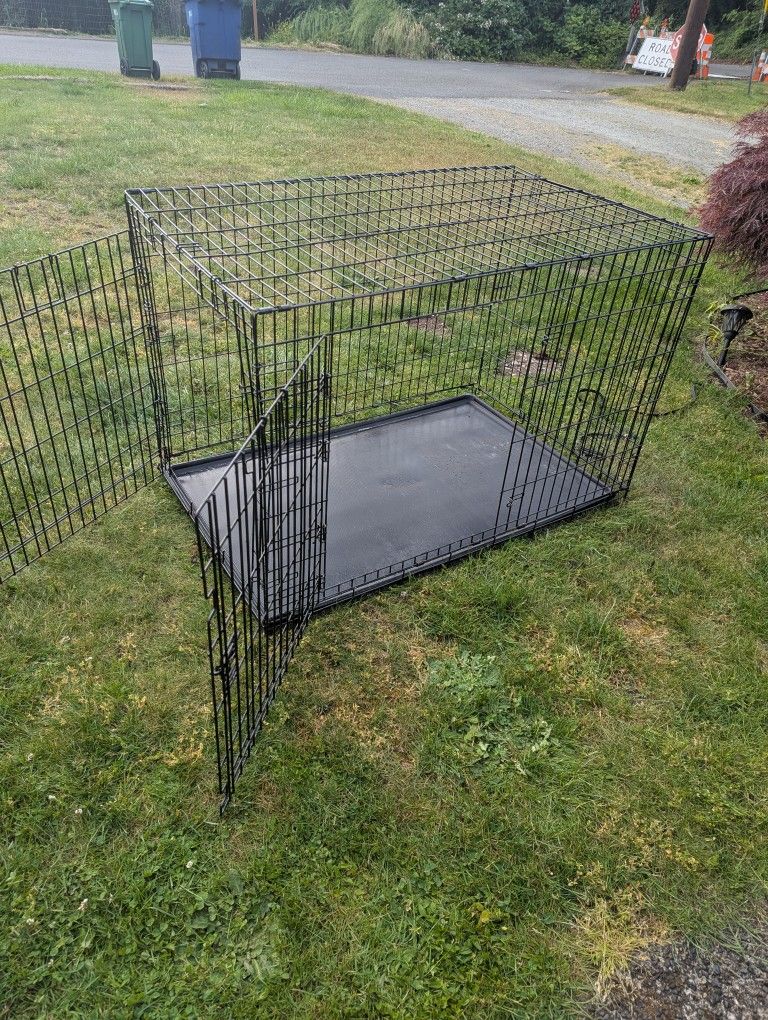Foldable Wire Dog kennel/Crate XL