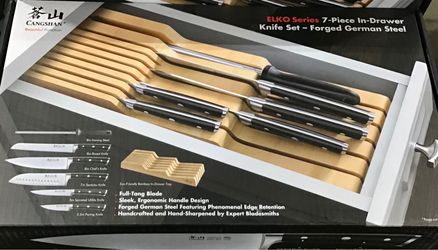 Knife Set With Storage