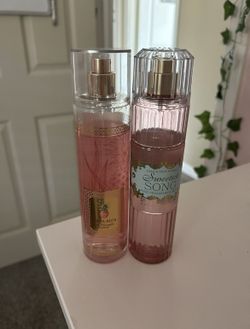 $2.50 for each $5 for both bath and body works perfume/body spray mist
