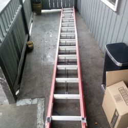 Werner  Ladders - 28 Foot Fiberglass Insulated Extension Ladder  .