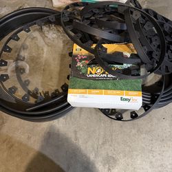 EasyFlex Flexible Durable Landscape Edging Black Plastic 1.5 Inch Easy to Use