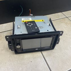 Jensen Vx3026 Double Din Radio w/ Wiring Harness 