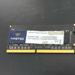Timetec 8GB DDR4 2400MHz SODIMM RAM