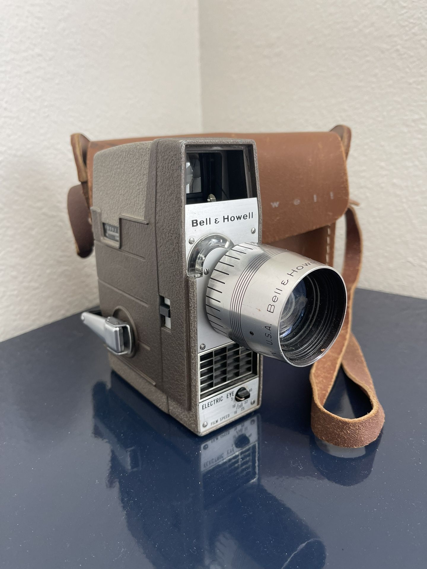 Bell & Howell First Movie Camera