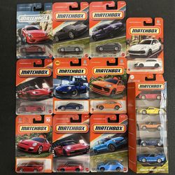 Matchbox Porsche 12 Cars + 5 Pack