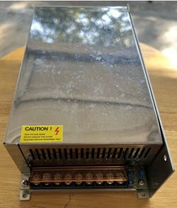 720W Indoor Power Supply - 12V 60A - Switching Power Supply - Active Fan Cooling