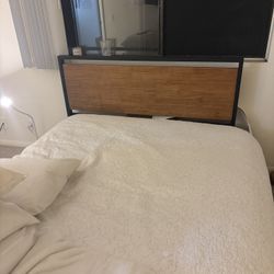 Full Size Bed Frame For Sale - Pick Up 2/28