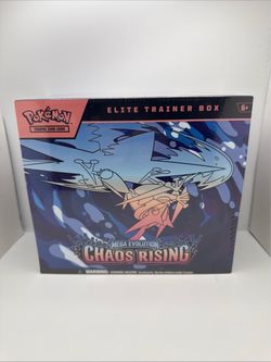 Pokemon TCG Chaos Rising Mega Evoloution ETB Elite Trainer Box Sealed NEW