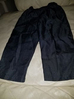 18M Black dress pants
