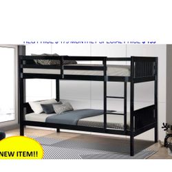 Bunk Bed Twin And Twin Not Including Mattress 