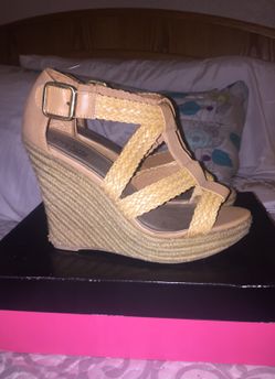 Light brown wedges
