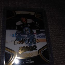 2020 2021mvp Upper Deck Golden Autograph Cam Atkinson